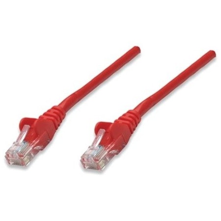Intellinet Network Solutions 50 Ft Red Cat6 Snagless Patch Cable 342209